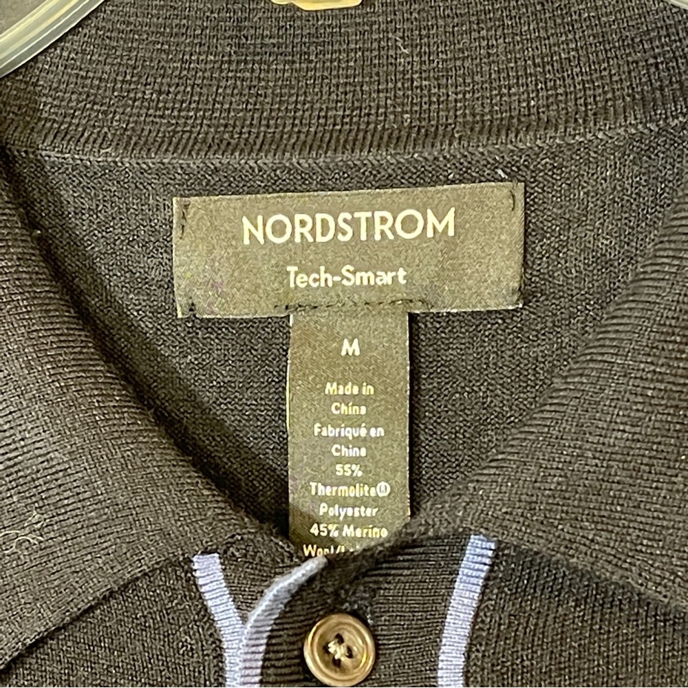 Nordstrom Button Up Tech Smart Merino Wool Sweate… - image 3